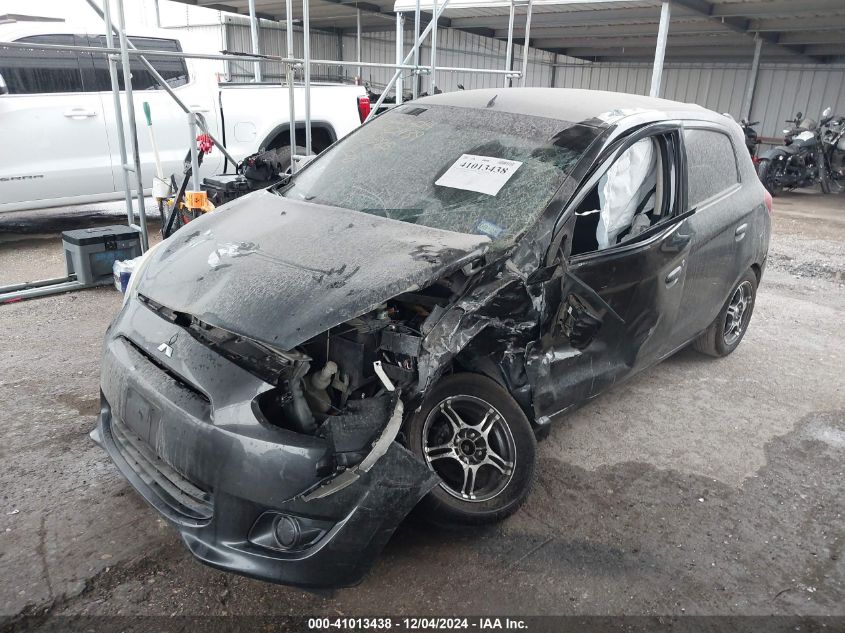 VIN ML32A3HJ1EH025585 2014 MITSUBISHI MIRAGE no.2