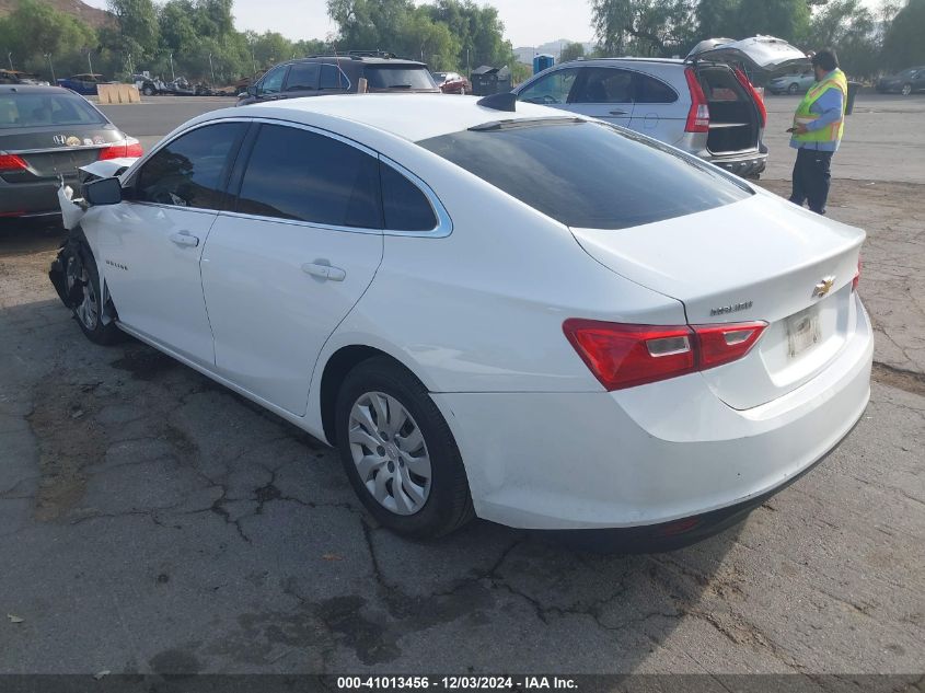 VIN 1G1ZA5ST8GF223654 2016 Chevrolet Malibu, L no.3