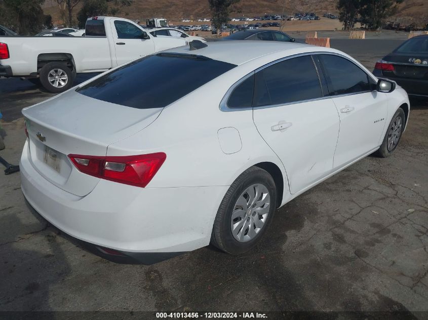 VIN 1G1ZA5ST8GF223654 2016 Chevrolet Malibu, L no.4