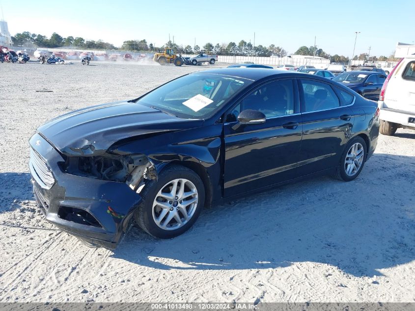 VIN 1FA6P0H78E5384407 2014 Ford Fusion, SE no.2