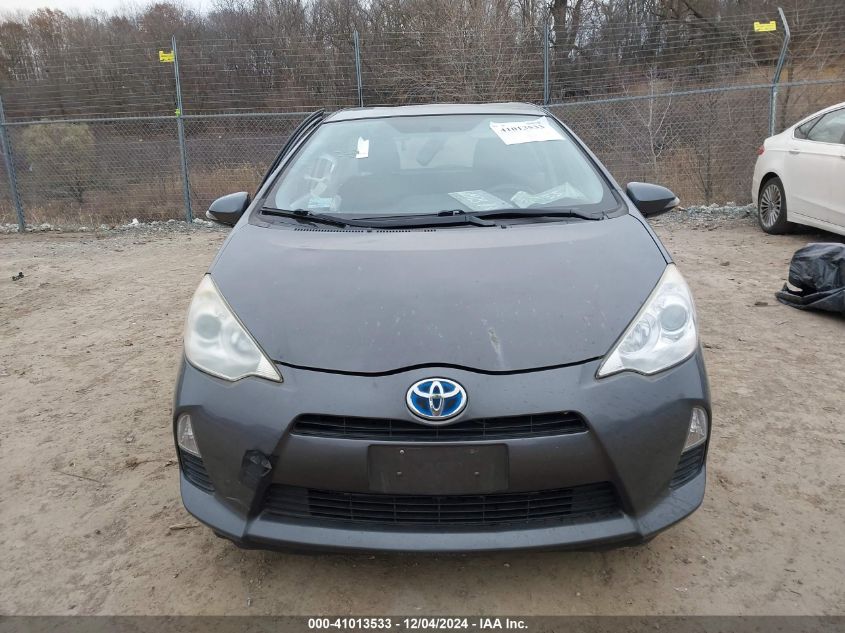 2014 Toyota Prius C Three VIN: JTDKDTB30E1065941 Lot: 41013533