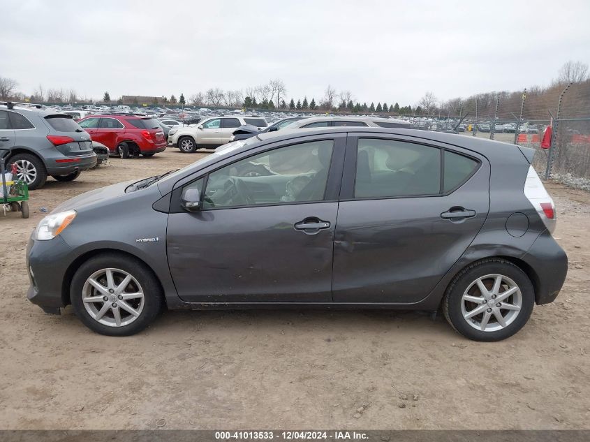 2014 Toyota Prius C Three VIN: JTDKDTB30E1065941 Lot: 41013533