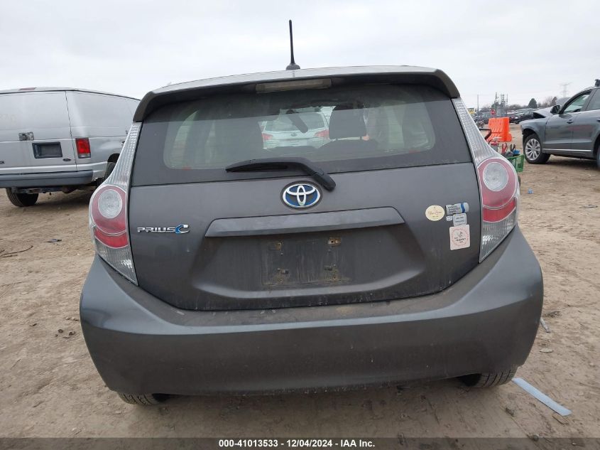 2014 Toyota Prius C Three VIN: JTDKDTB30E1065941 Lot: 41013533