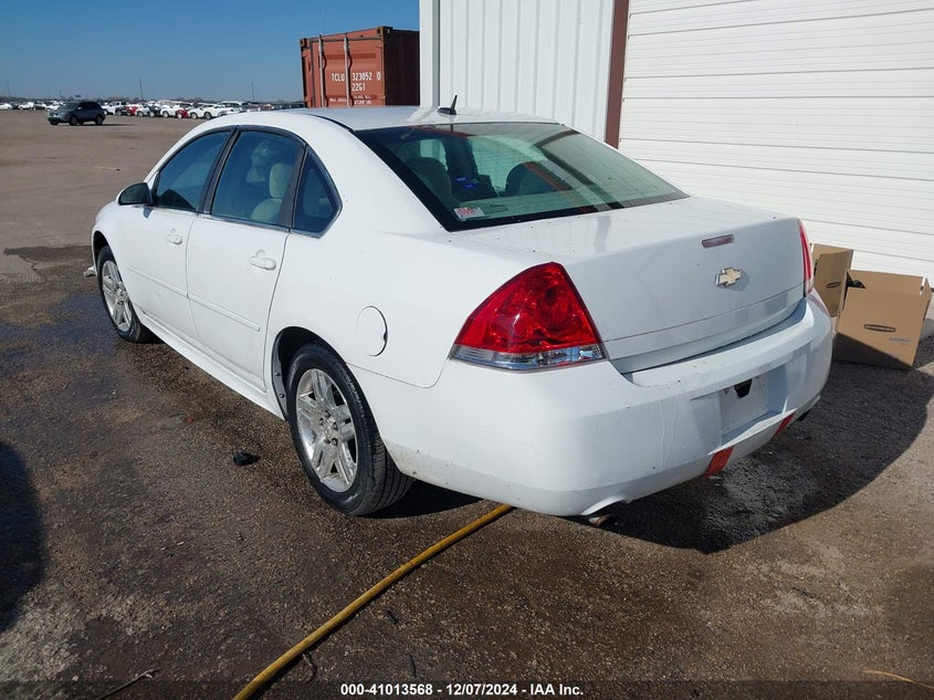 2012 CHEVROLET IMPALA VIN: 2G1WB5E39C1111538