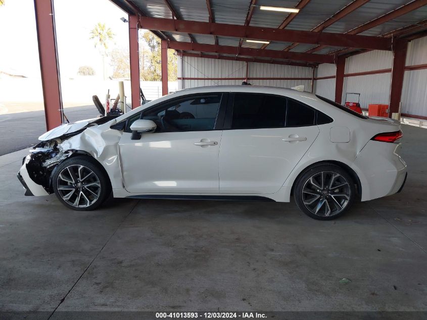 2021 Toyota Corolla Se VIN: 5YFS4MCE3MP093393 Lot: 41013593