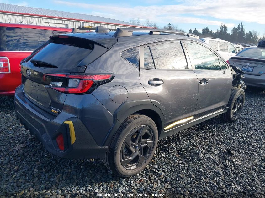 VIN 4S4GUHF68R3728606 2024 Subaru Crosstrek, Sport no.4