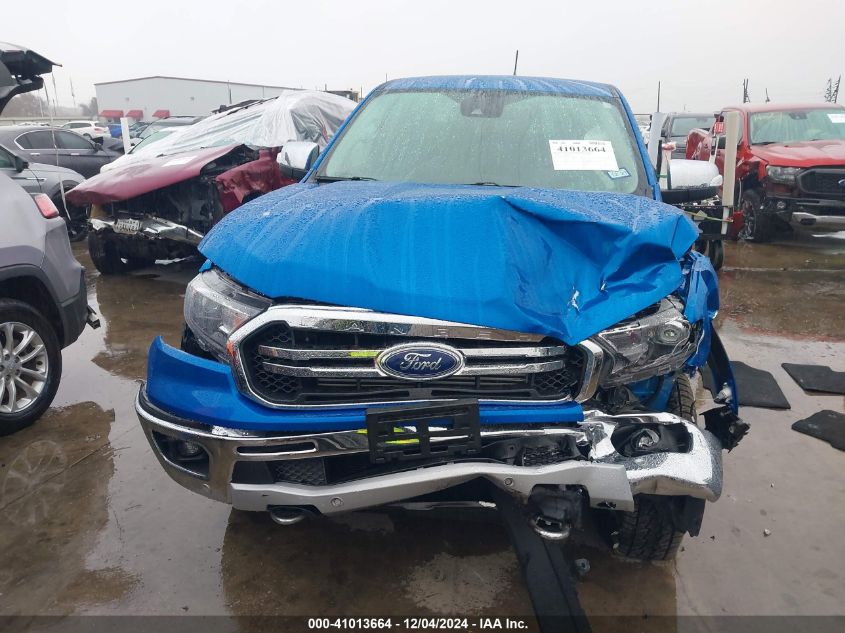 2021 Ford Ranger Lariat VIN: 1FTER4FH3MLE01143 Lot: 41013664