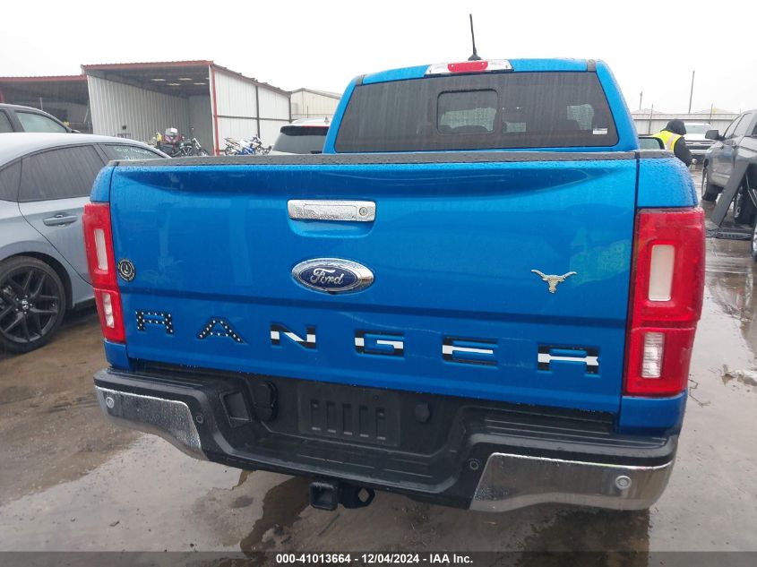 2021 Ford Ranger Lariat VIN: 1FTER4FH3MLE01143 Lot: 41013664