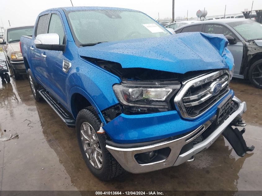 2021 Ford Ranger Lariat VIN: 1FTER4FH3MLE01143 Lot: 41013664