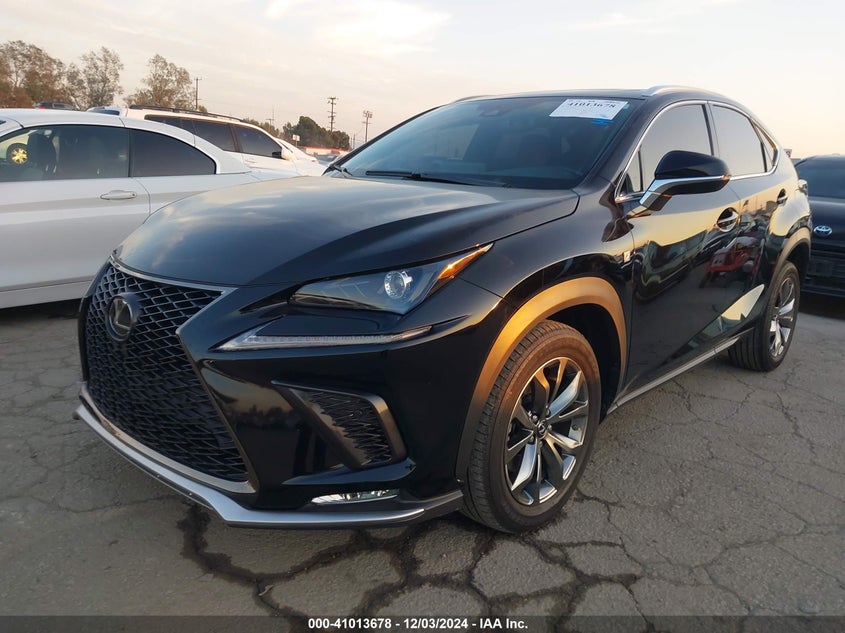 Vin: jtjsarbz1m2188069, lot: 41503573, lexus nx 300 f sport 20212