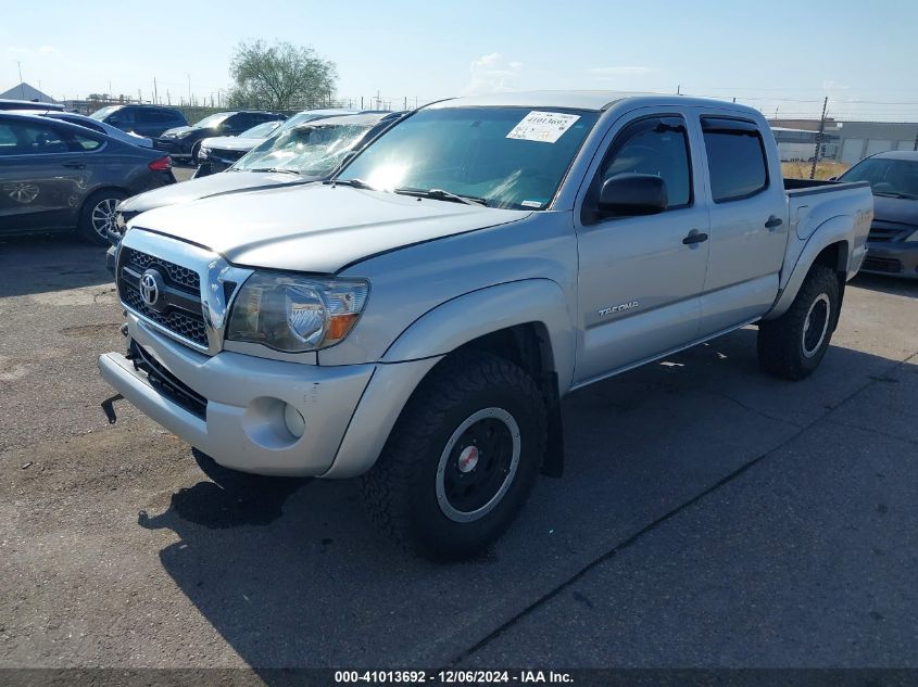 2011 Toyota Tacoma Double Cab Prerunner VIN: 3TMJU4GN8BM115205 Lot: 41013692