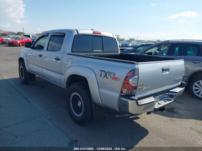 2011 Toyota Tacoma Double Cab Prerunner VIN: 3TMJU4GN8BM115205 Lot: 41013692