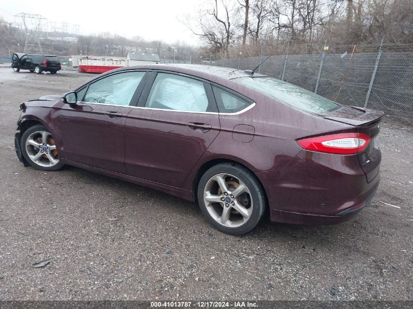 VIN 3FA6P0HR6DR206072 2013 Ford Fusion, SE no.3