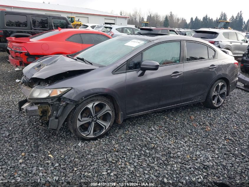 VIN 2HGFB6E52EH702000 2014 Honda Civic, SI no.15