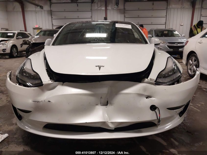 2018 Tesla Model 3 Long Range/Mid Range VIN: 5YJ3E1EA8JF154738 Lot: 41013807