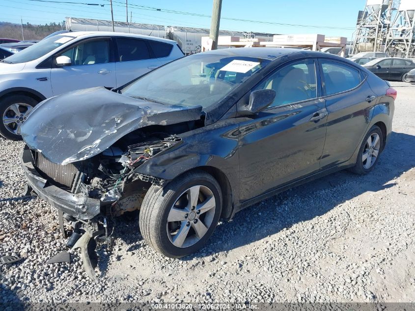 VIN 5NPDH4AE3DH293123 2013 Hyundai Elantra, Gls no.2