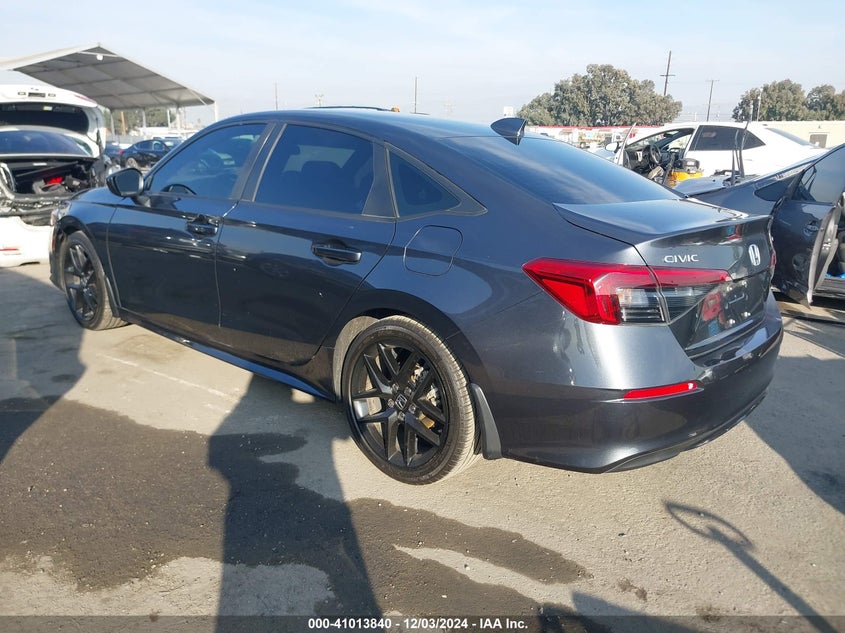 VIN 2HGFE2F56NH521710 2022 HONDA CIVIC SPORT