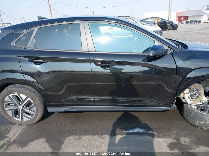 2022 Hyundai Kona Electric Sel VIN: KM8K33AG7NU138403 Lot: 41013857