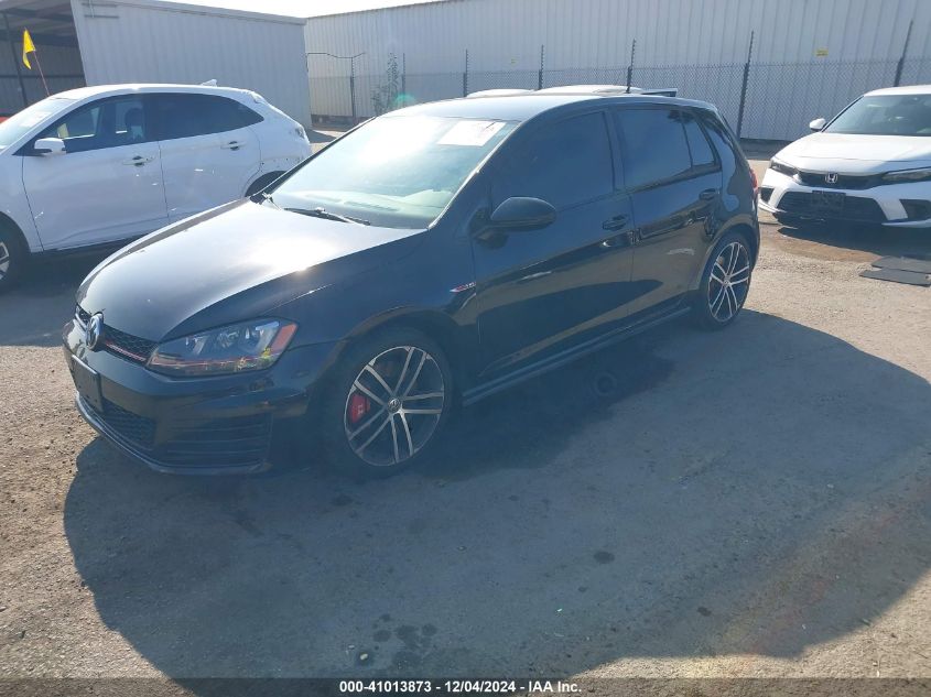 VIN 3VW447AU5HM044176 2017 Volkswagen Golf Gti, Aut... no.2