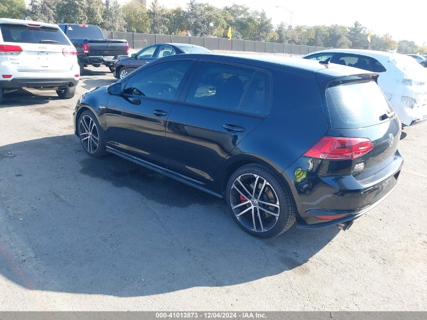 VIN 3VW447AU5HM044176 2017 Volkswagen Golf Gti, Aut... no.3