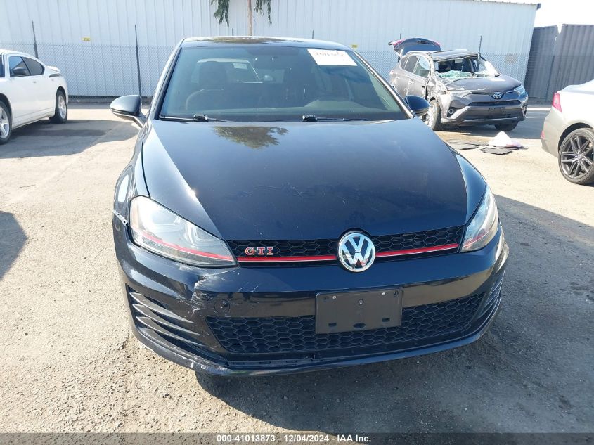 VIN 3VW447AU5HM044176 2017 Volkswagen Golf Gti, Aut... no.6