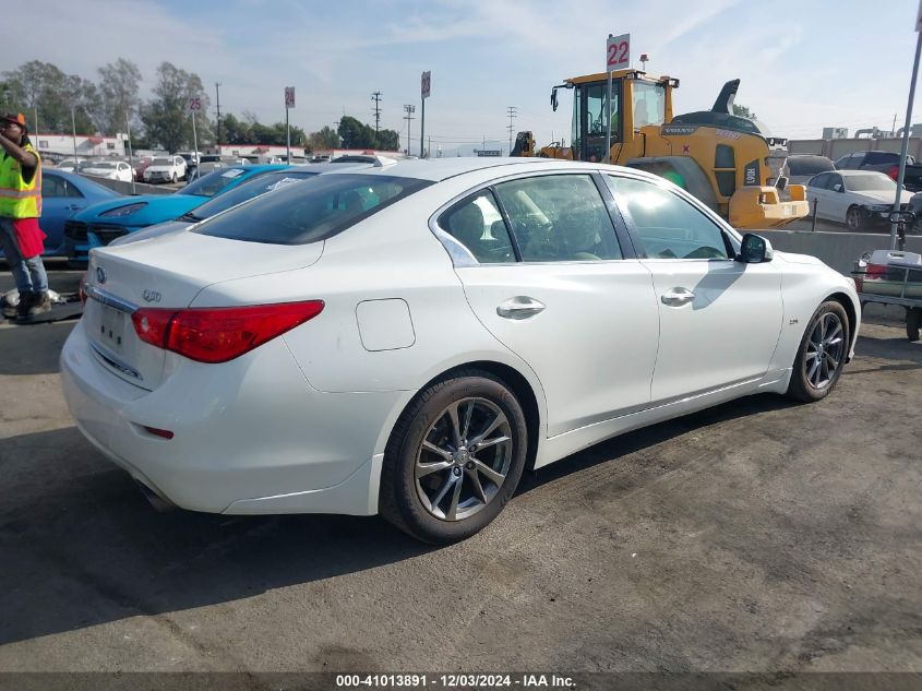 VIN JN1EV7AP0HM741025 2017 INFINITI Q50 no.4