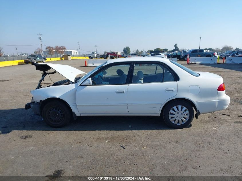 2000 Toyota Corolla Le VIN: 1NXBR18E2YZ380592 Lot: 41013915