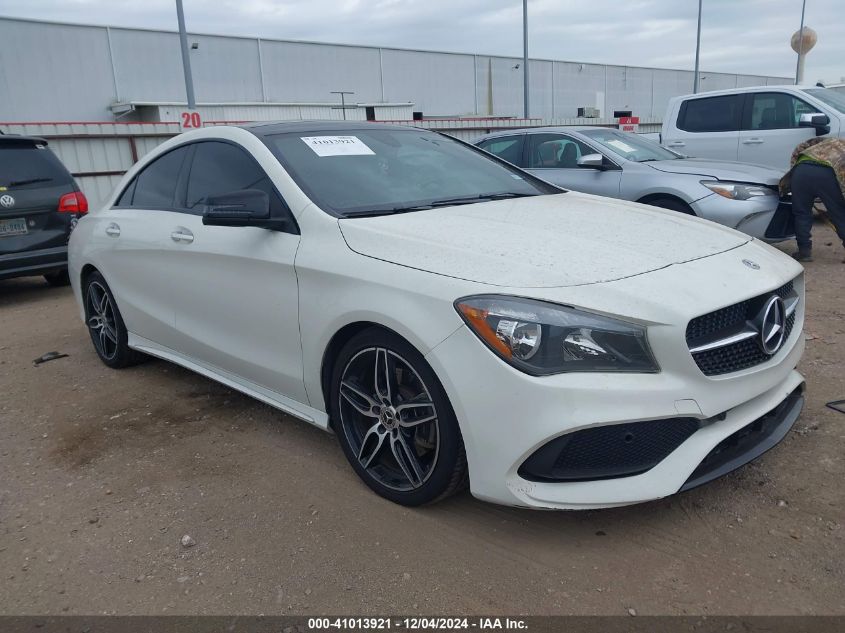 VIN WDDSJ4EB4JN586347 2018 Mercedes-Benz CLA 250 no.1