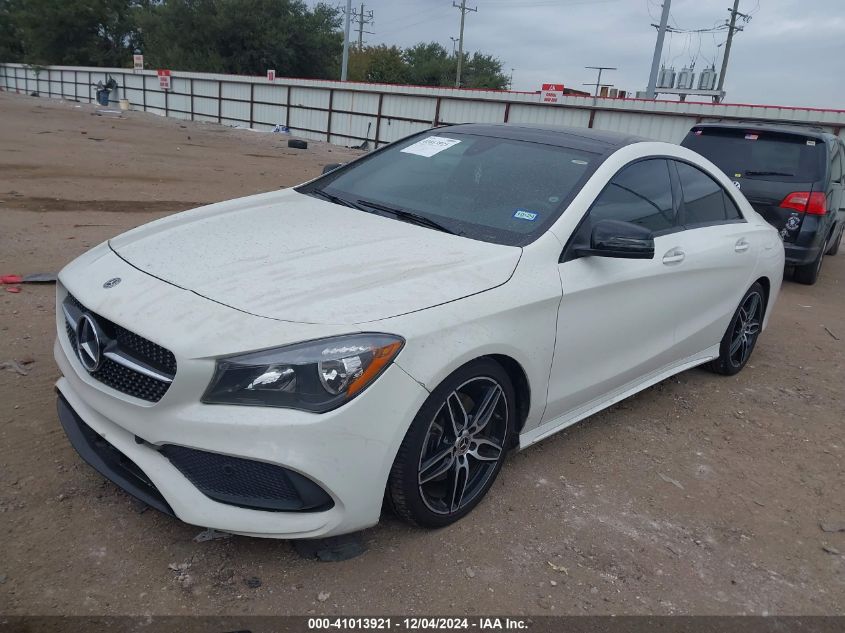 VIN WDDSJ4EB4JN586347 2018 Mercedes-Benz CLA 250 no.2