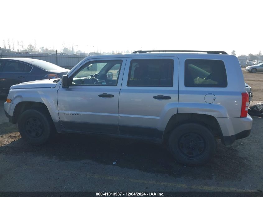 VIN 1C4NJPBA7DD229467 2013 Jeep Patriot, Sport no.14