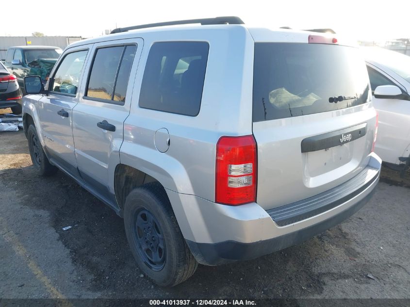 VIN 1C4NJPBA7DD229467 2013 Jeep Patriot, Sport no.3