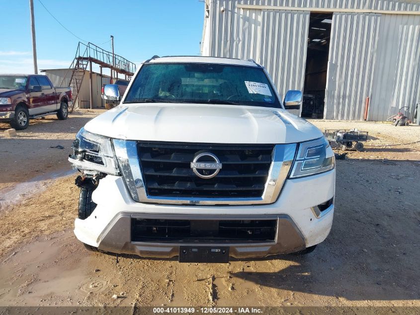 2021 Nissan Armada Platinum 2Wd VIN: JN8AY2DA1M9375204 Lot: 41013949