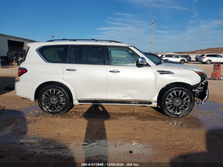 2021 Nissan Armada Platinum 2Wd VIN: JN8AY2DA1M9375204 Lot: 41013949