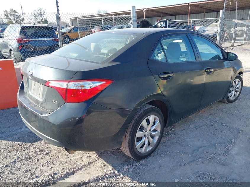 2015 TOYOTA COROLLA LE - 5YFBURHEXFP341549