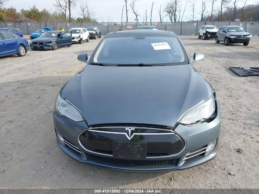 VIN 5YJSA1H17EFP43126 2014 Tesla Model S, P85 no.12