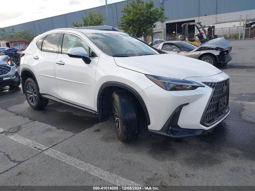 VIN JTJAKCEZ7N5003895 2022 Lexus NX 350H no.1