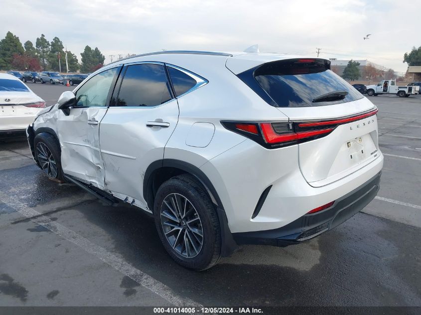 VIN JTJAKCEZ7N5003895 2022 Lexus NX 350H no.3