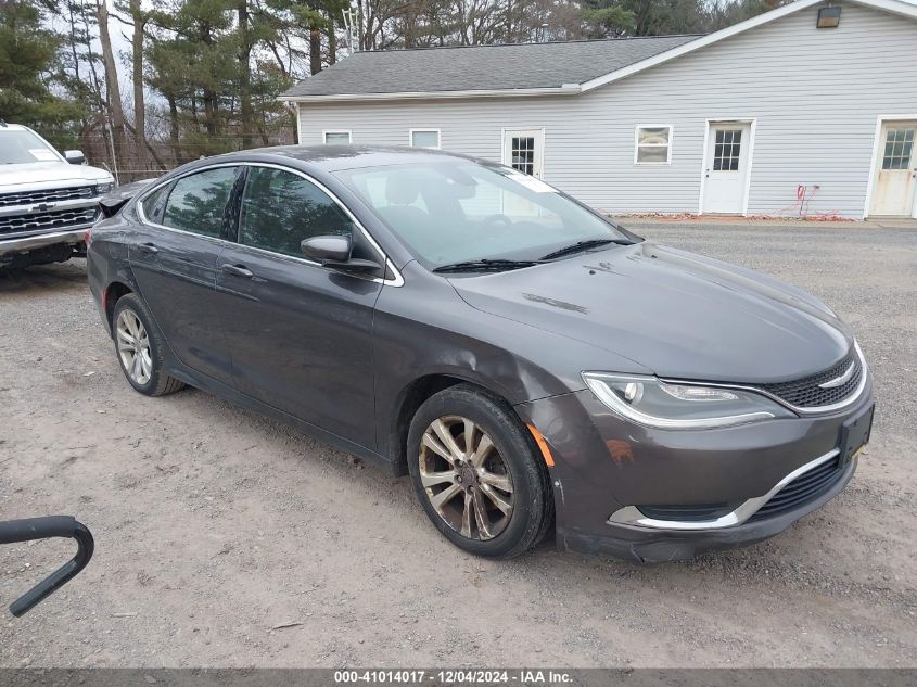 VIN 1C3CCCAB7FN753207 2015 Chrysler 200, Limited no.1