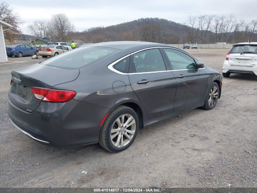 VIN 1C3CCCAB7FN753207 2015 Chrysler 200, Limited no.4