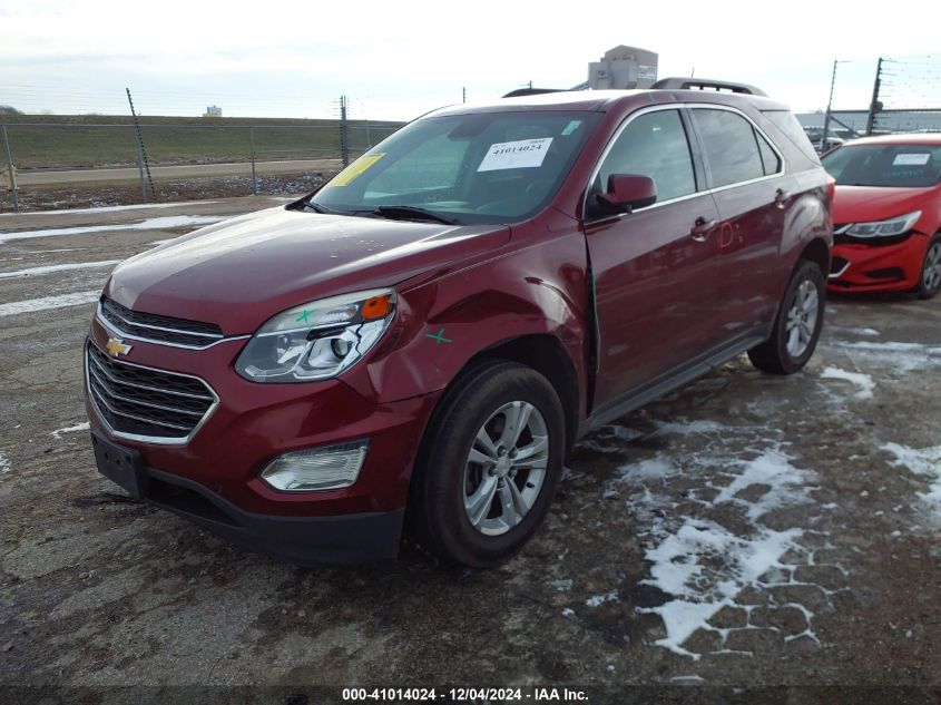 2016 CHEVROLET EQUINOX LT - 2GNALCEK2G6303457