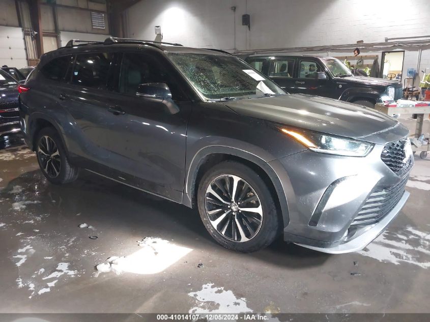 2021 TOYOTA HIGHLANDER XSE - 5TDLZRAH9MS042374