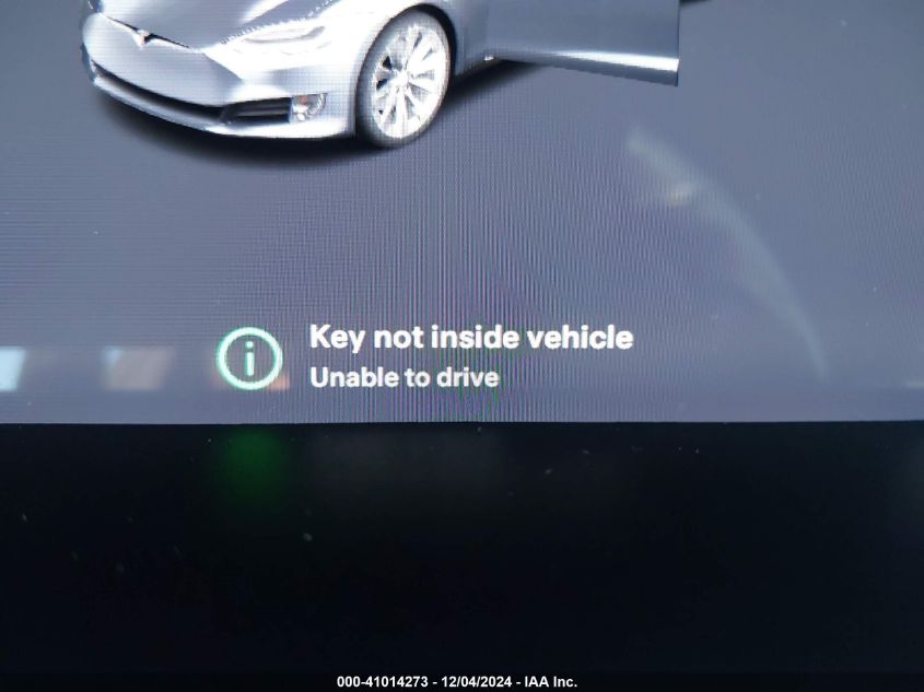 2019 Tesla Model S 100D/75D/Long Range/Standard Range VIN: 5YJSA1E21KF333205 Lot: 41014273