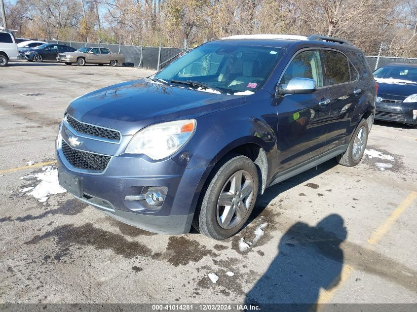 VIN 2GNALDEK6E6151606 2014 Chevrolet Equinox, Ltz no.2