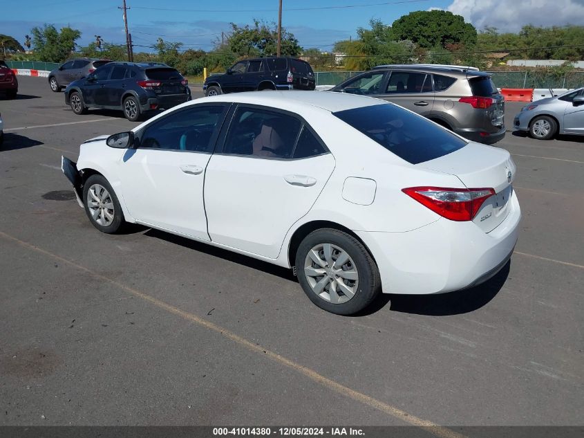 2015 TOYOTA COROLLA LE/LE PLUS/LE PREMIUM - 5YFBURHE4FP195326