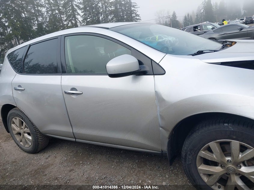 2014 NISSAN MURANO S - JN8AZ1MU8EW412446