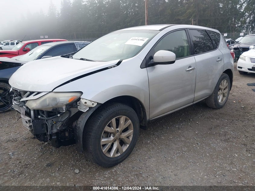 2014 NISSAN MURANO S - JN8AZ1MU8EW412446