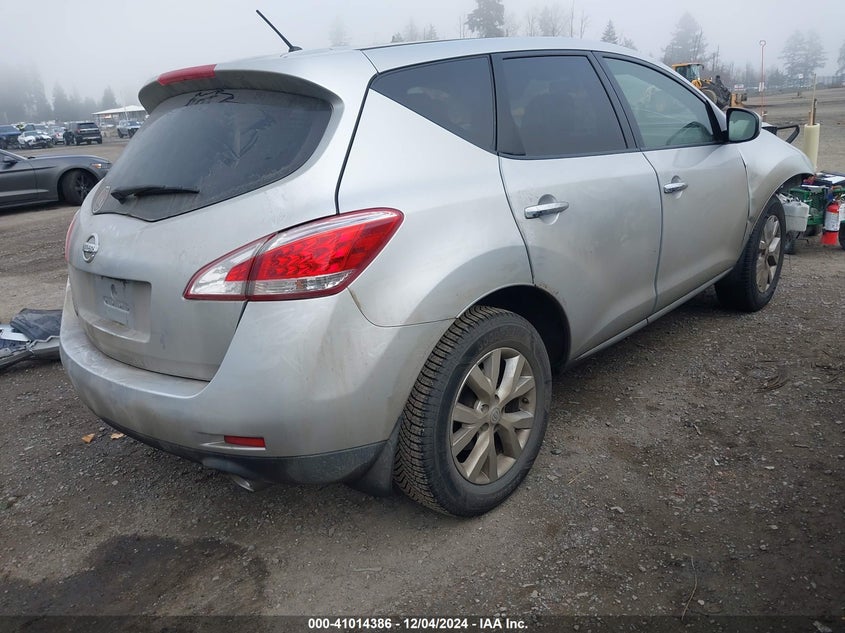 2014 NISSAN MURANO S - JN8AZ1MU8EW412446