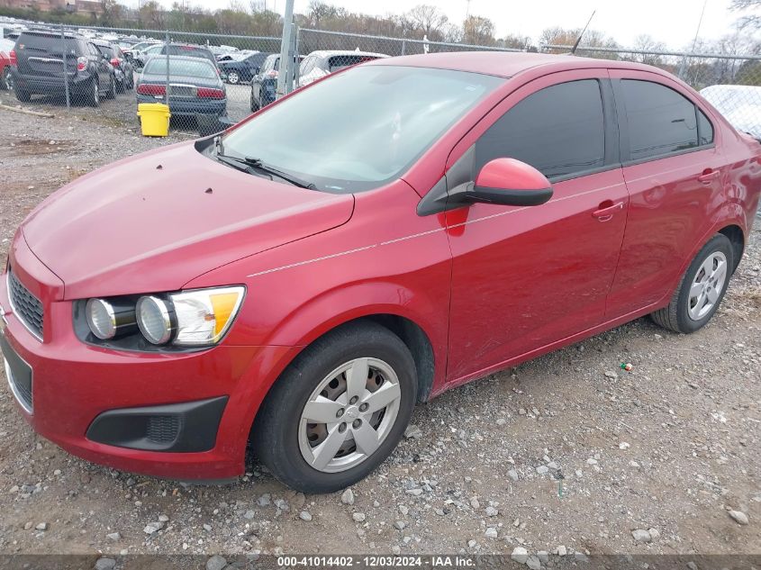 VIN 1G1JA5SH6D4149327 2013 CHEVROLET SONIC no.2