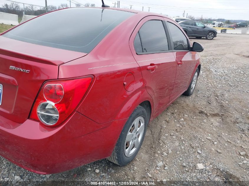 VIN 1G1JA5SH6D4149327 2013 CHEVROLET SONIC no.4