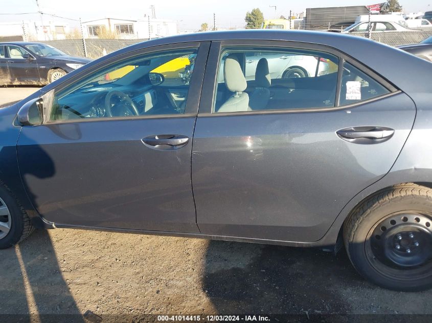 2015 TOYOTA COROLLA LE - 2T1BURHE0FC430692